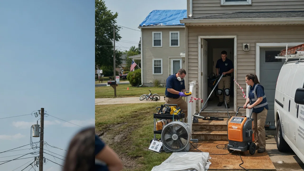 Water Damage Repair in Fuquay Varina, NC near me